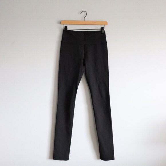 Lululemon Women's Black Sz 4 High Rise Skinny Active Stretch Pull On Leggings - Picture 1 of 9